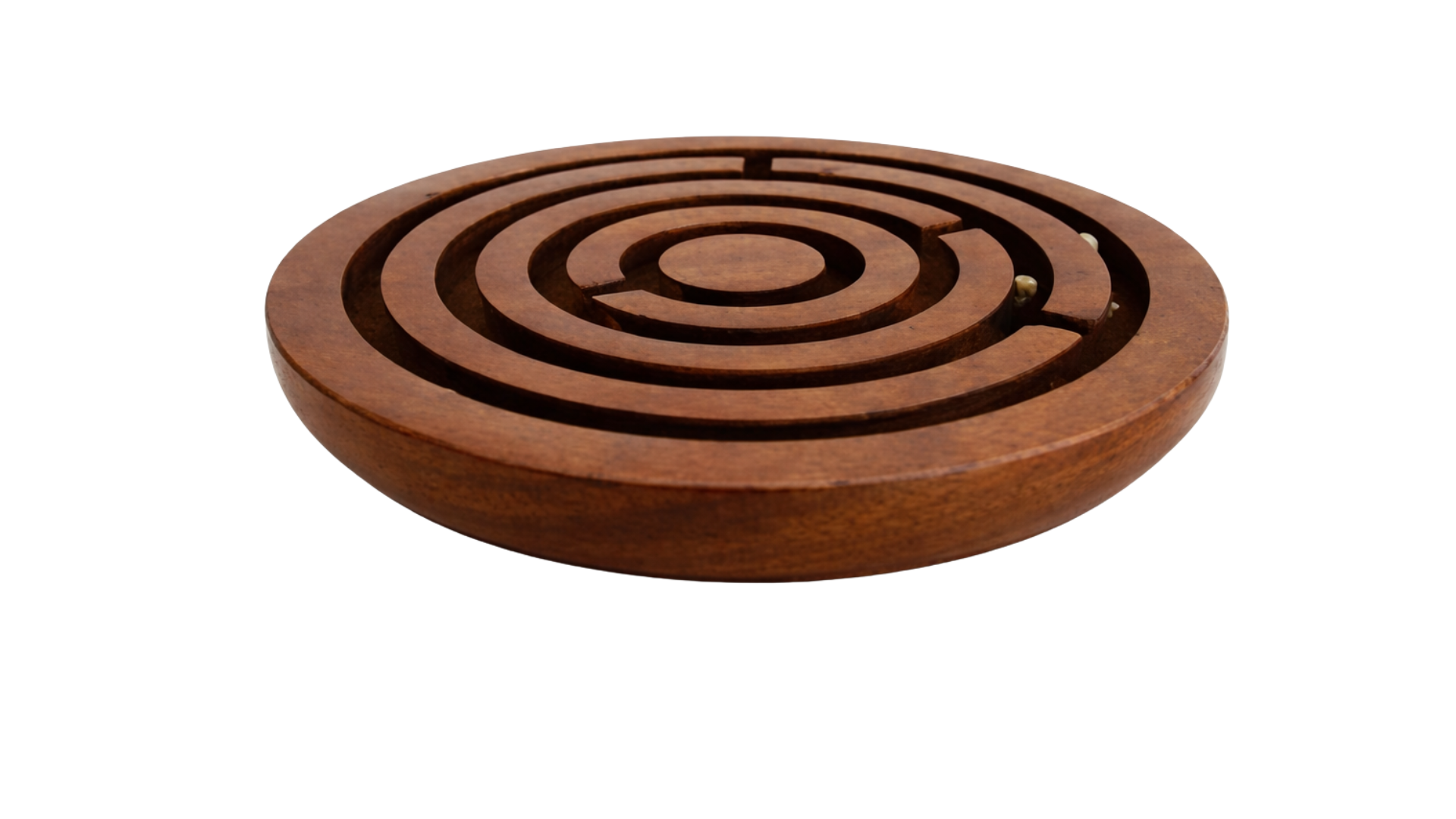 Wooden labyrinth maze game