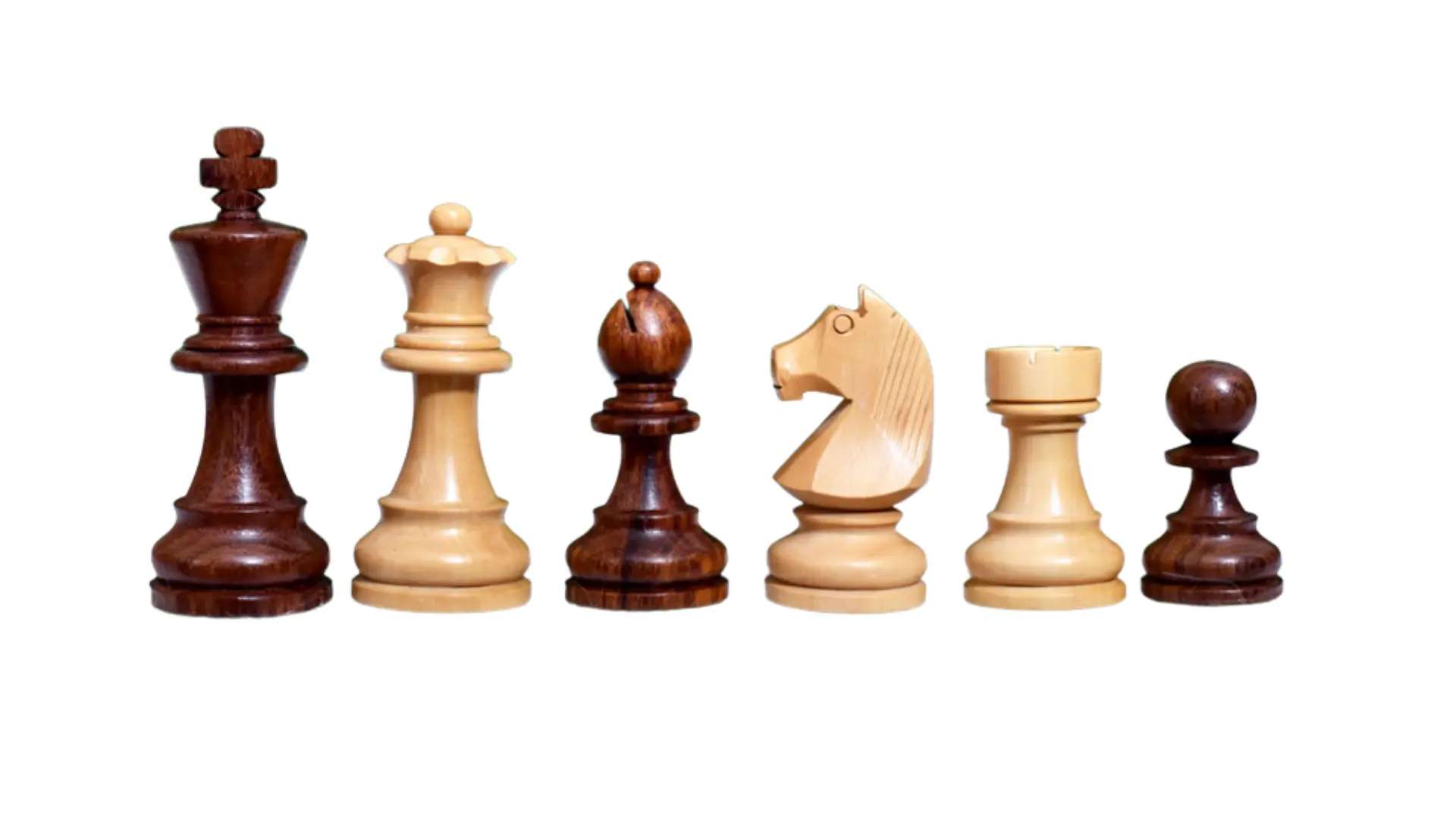 chess pieces Wooden chess pieces
