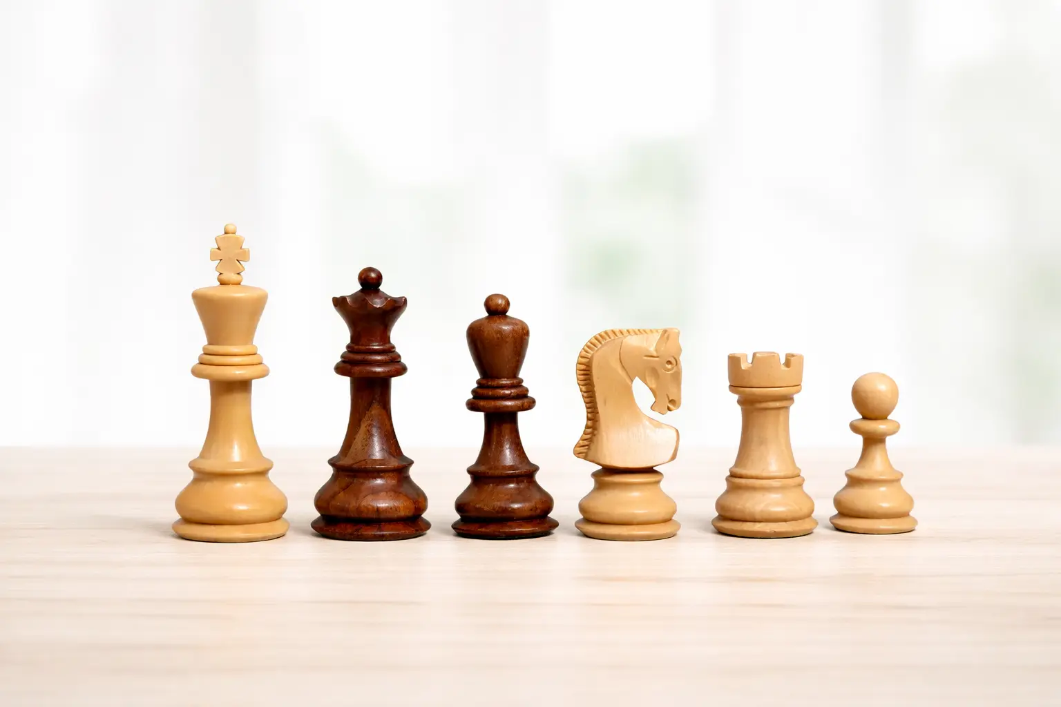 Russian Zagreb chess pieces